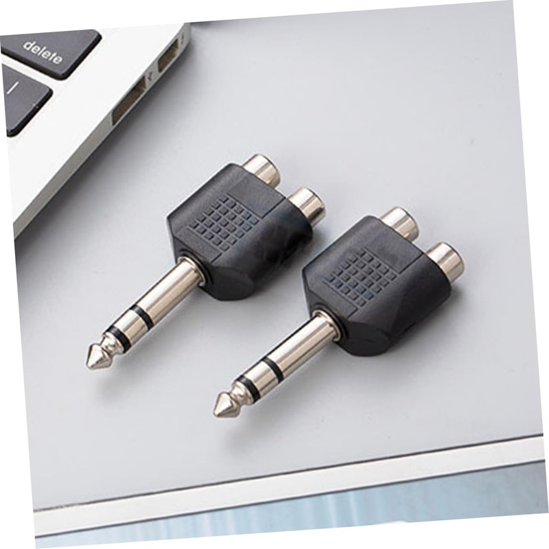 Levemolo 3pcs RCA to Adapter Y Splitter for Subwoofer Speakers