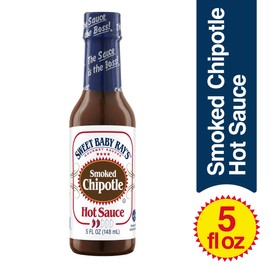 Sweet Baby Ray’s Smoked Chipotle Hot Sauce 5 Fl Oz (Pack of 1)
