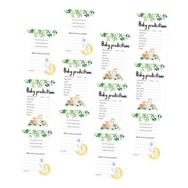 Alipis Shower Prediction Game Pcs Gender Reveal Cards Fun Party Accessories for Shower Gender Reveal Games