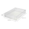 WICAREYO 10pcs Carts Clear CIB Case Sleeve Box Kunststoff Schutzhüllefür