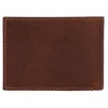 Gusti Lewi Men's Leather Wallet, Dark Brown 2, Retro