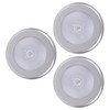 3Pcs Wireless PIR Automatic Motion Sensor Night Light 6 LED