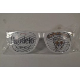 Modelo 2 Modelo Beer SUN GLASSES CHAINS Dia De Los Muertos Sugar Skull Day of the Dead