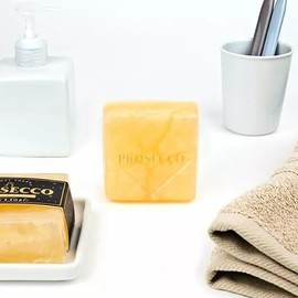 Prosecco Scented Soap Bar, Hand and Body Wash, Novelty Gift