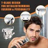 2 Pack T-Blade Detachable 40mm Replacement blades Compatible with Wahl