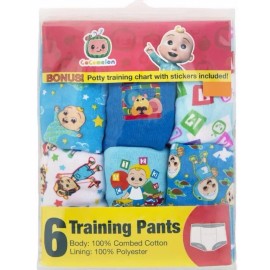 Cocomelon  Training Pants Toddler Size 3T New With Bonus CHART AND STICKERS
