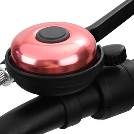 Accmor Classic Bike Bell, Aluminum Bicycle Bell, Loud Crisp Clear Sound Bicycle Bike Bell for Adults Kids