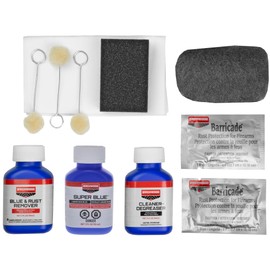 Super Blue Liquid Gun Bluing Kit with Cleaner Degreaser, Blue and Rust Remover - Made in America, Ships from America