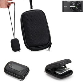K-S-Trade Für Sony Cyber-Shot DSC-W830 Hülle Hardcase Kamera-Tasche Foto-Tasche Für Sony Cyber-Shot DSC-W830 Für Kompaktkamera Gürteltasche Case
