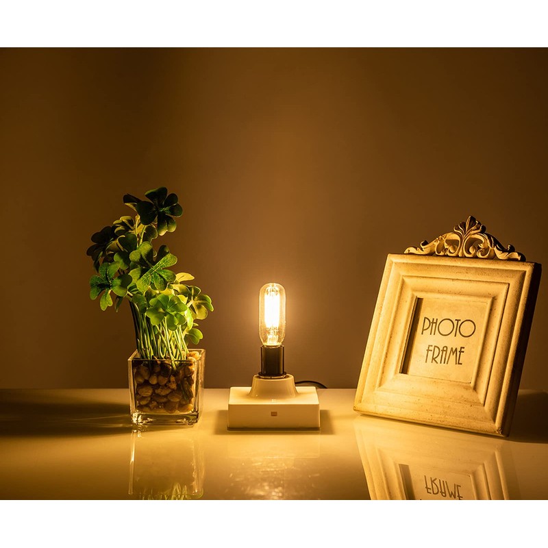 SHUWDKAR 12 Volt LED Candelabra Bulbs E12 Base 4W Warm