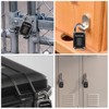 FortLocks 2 Pack Heavy Duty Waterproof Combination Lock - 4