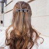 Women's Hair Clips, 4 Pieces Glitter Crystal Stone Braided Hair