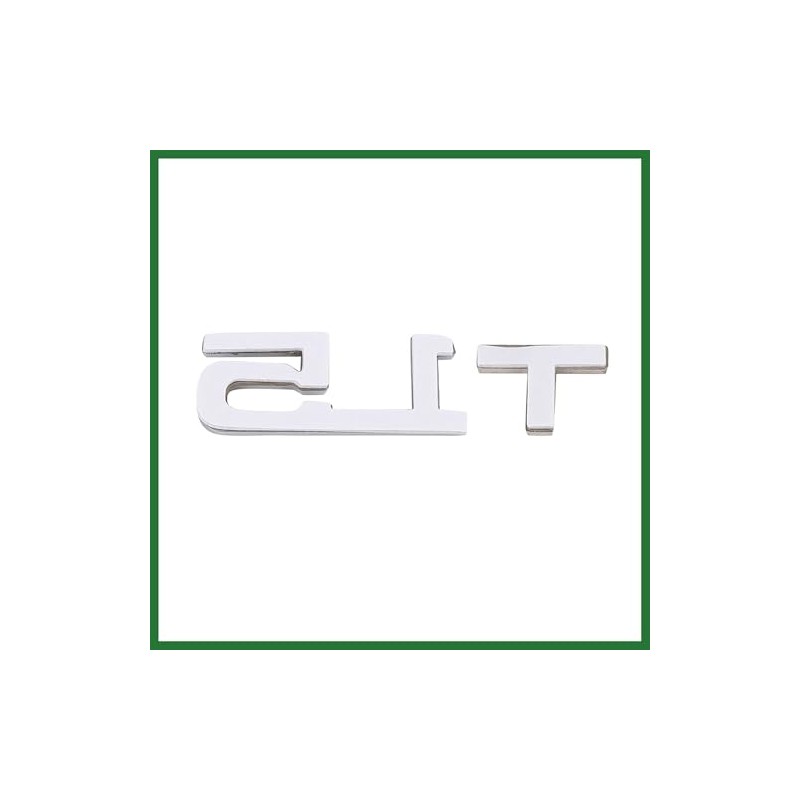 Motoforti 3D Metal 1.5T Shaped Car Decorative Emblem Badge Decal