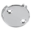 Lovelysp Stainless Steel Universal Bathtub Drain Two Hole Overflow Face