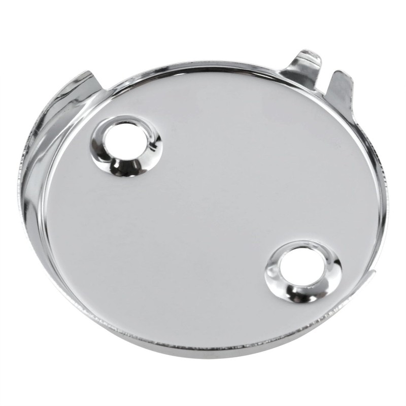 Lovelysp Stainless Steel Universal Bathtub Drain Two Hole Overflow Face