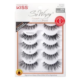 Kiss Lash So Wispy Curated Collection 5-Pairs (Pack of 3)