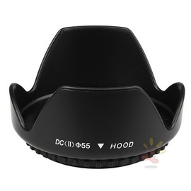 PLR Optics 55MM Lens Hood for The Sony DSC-HX300 Digital Camera