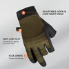VisionTac Utility Tactical Half Finger Gloves Lightweight Impact Resistant Airsoft