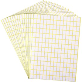 2940 Pcs Matte Small White Labels Stickers 13 X 9 mm Blank Labels Removable Price Tags Labels Stickers for Jars Boxes File Folders Envelopes School Office Kitchen