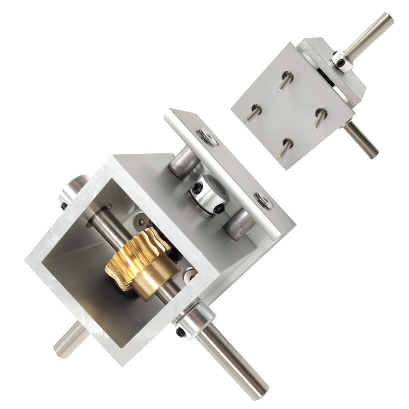 PGFUN Right Angle Mounting Bracket for Right Angle Gearbox