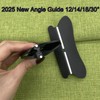 Black knife sharpener Angle Guide. Whetstone Knife Blade Sharpener Sharpening