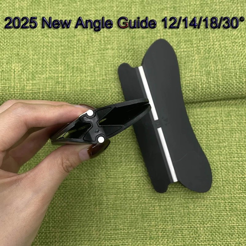 Black knife sharpener Angle Guide. Whetstone Knife Blade Sharpener Sharpening