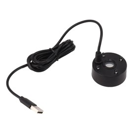 Fountain Atomizer, Mist Maker Simple 5V Waterproof for Fish Tanks (Black)