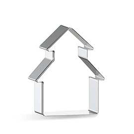 WJSYSHOP Farmhouse House Shape Cookie Cutter