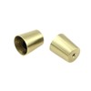 Antrader 4 Piece Gold Leg Cover Caps for 1.2" Round
