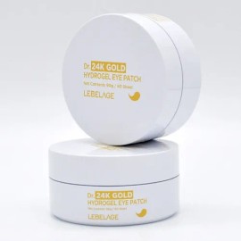 Parches Coreana Para Ojos De Hidrogel  Oro 24k_ Anti-orejas Todo Tipo De Piel                                                                         