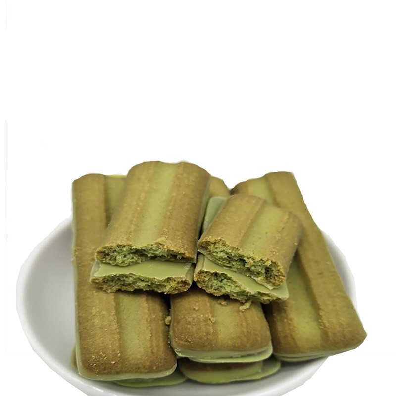 Matcha cookies 4.05oz Casual cookies Matcha flavored Cookies Snacks (115g/
