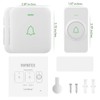 Wireless Doorbell, AVANTEK 1000 Feet/300 M Long Range Door Bells