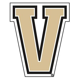 Vanderbilt Decal (V DECAL (3''4''6''12''18''), 4 in)