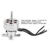 Brushless Motor, Compact Size Mini Size Model Airplane Motor for