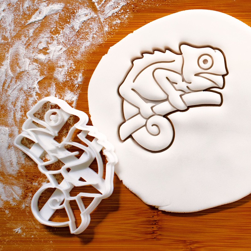 Chameleon cookie cutter, 1 piece - Bakerlogy
