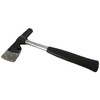 Plaster Hatchet Black with Steel Tube Handle Painted Blade TÜV