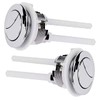 38mm Toilet Flush Button Replacement - 2 Pack Flushing Dual