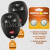 Remotez4less 2 For 2006 - 2019 GM Keyless Entry Remote 4B Remote Start - OUC60221 OUC60270