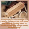 BeeGreeny Wooden Pregnancy Test Keepsake Box, Surprise Pregnancy Announcement for