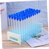 ULTECHNOVO 50pcs Plastic Test Tube Kit with Cork Stopper and