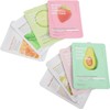 8 Piezas Kit Mascarillas Faciales Hidratantes Frutas Cuidado Piel Aloe