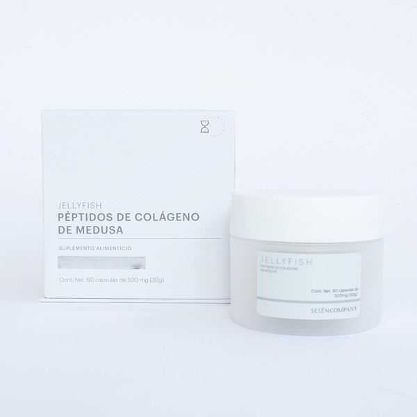 SESEN Jellyfish - Péptidos de Colágeno de Medusa 60 cápsulas