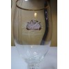 Stella Artois Belgium Glass 40cl With Gold Rim 600 Years