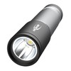 ANSMANN Flashlight, handlamp, LED, Pocket Torch, Aluminium, Silver