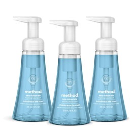 Method Foaming Hand Soap, Sea Minerals, Biodegradable Formula, 10 fl oz (Pack of 3)
