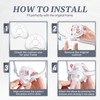 3PCS Replacement Nasal Cushion for ResMed AirFit N20 Mask, Compatiable