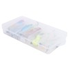 11pcs Fishing Lure Kit Mini Plastic Metal Soft Shrimp Hard