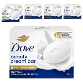Dove Beauty Cream Bar Soap, 90g, 6 packs / 도브 뷰티 크림 바 비누, 90g, 6개입