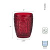 Fitz and Floyd Trestle Rocks Double Old Fashioned, Set of