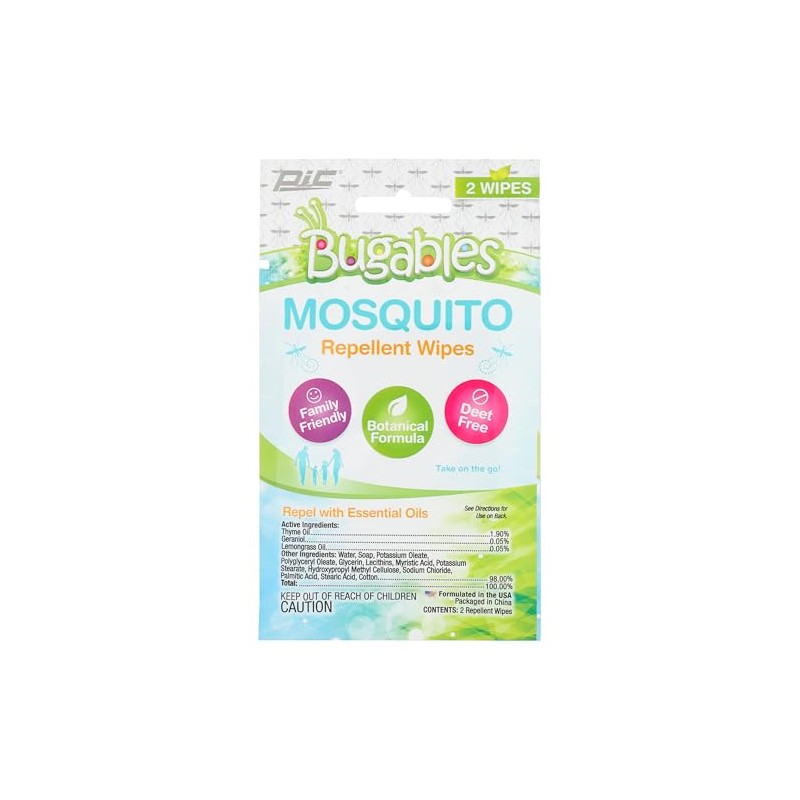 Spectrum Brands Quantity 1 PIC TM 2PK Mosq Repellent Wipe